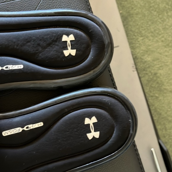 Under Armour Black Sport Slide Sandals - Picture 2 of 5
